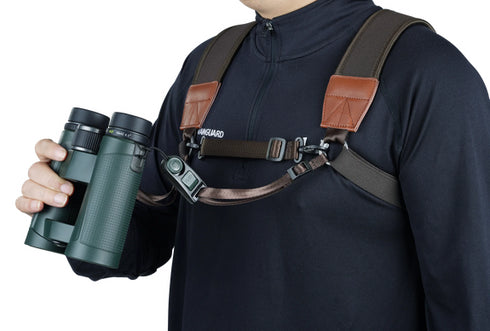 Vanguard VEO Optic Guard H DLX -kiikarivaljaat ruskea